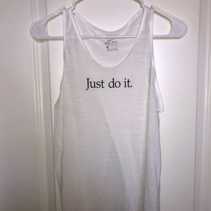 Nike just do it dry fit tank top NWOT